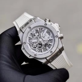 Đồng hồ hublot big bang unico titanium white Fullbox