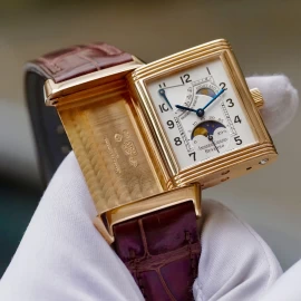 Đồng Hồ Jaeger LeCoultre Reverso Sun Moon Rose Gold Watch 270.2.63 Q3042420 Fullbox