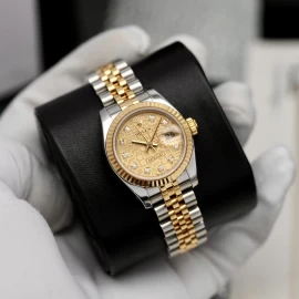 Rolex Lady-Datejust 179173 Vi Tính Vàng Fullbox Giấy Tờ