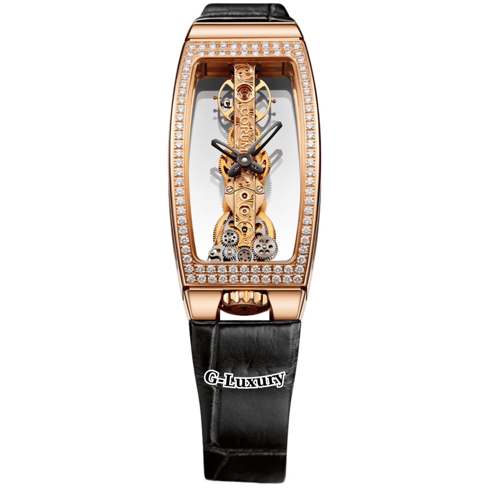 Corum Golden Bridge 43mm Rose Gold Diamond – Ref. B113/00824 (113.102.85/0001 0000)