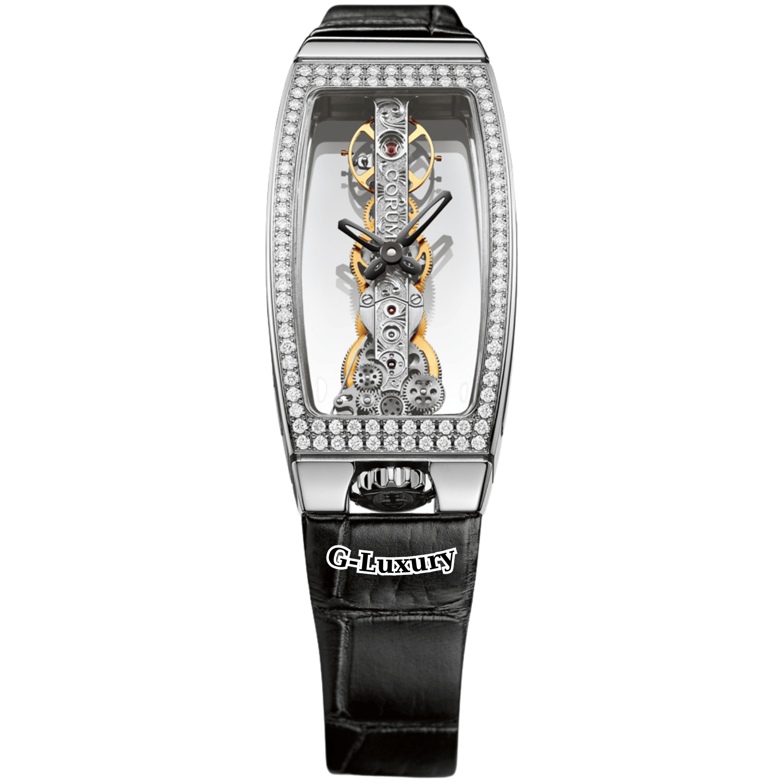 Corum Golden Bridge Miss White Gold Diamonds