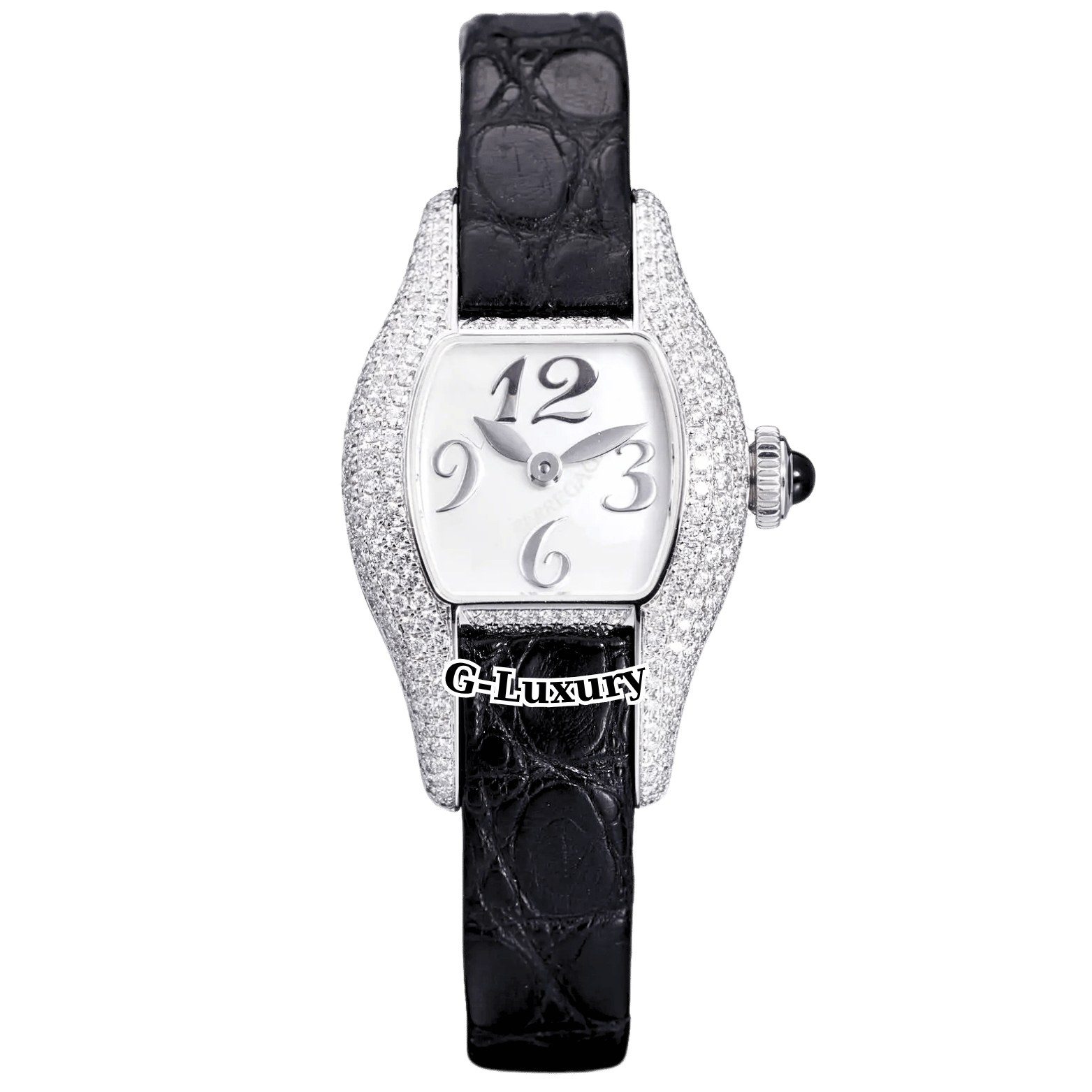 Girard Perregaux Richeville Bonzai 2 in White Gold with Diamond Bezel – Ref. 26620.D53P721.JK6A