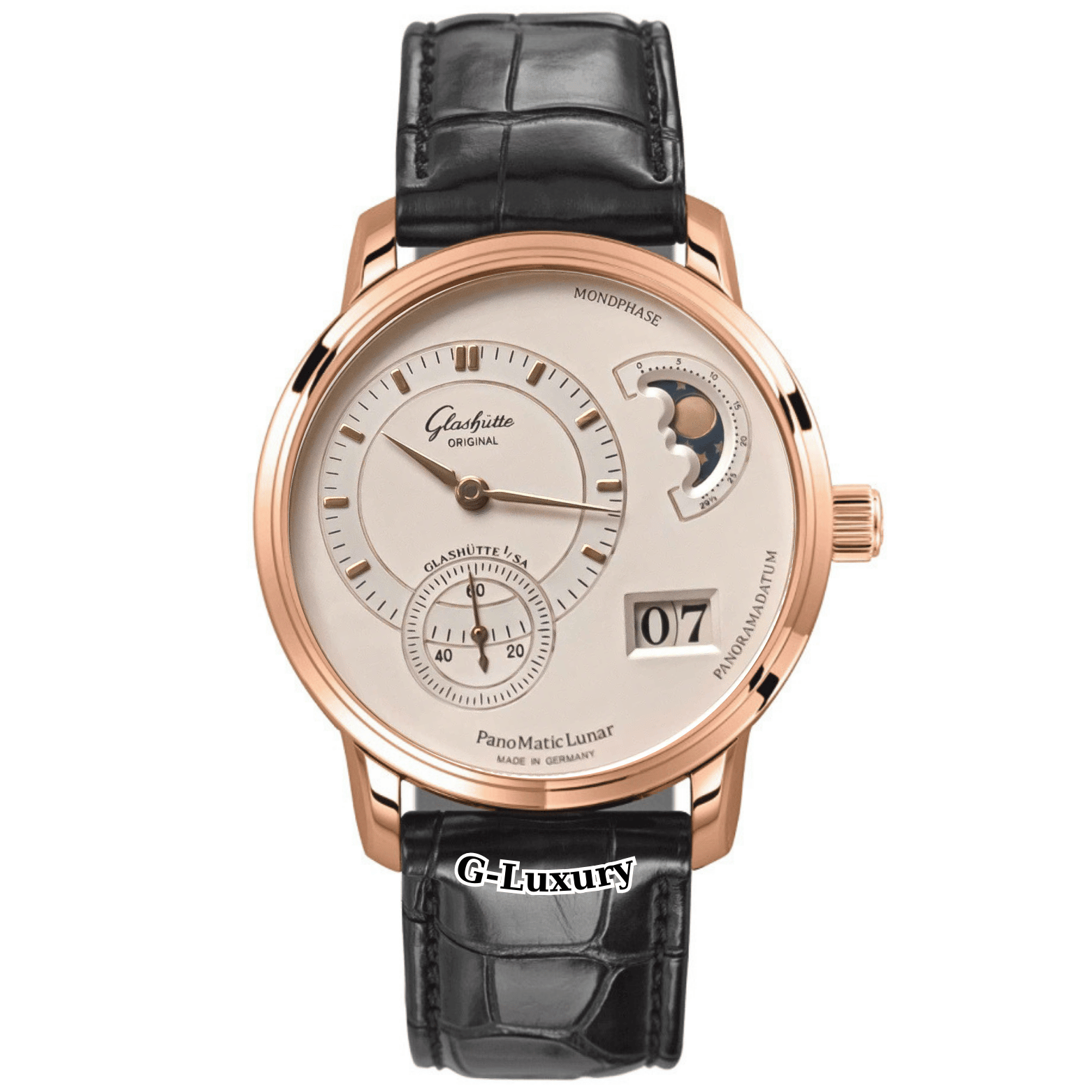 Glashutte Original PanoMatic Lunar Mondphase 90-02-01-01-04