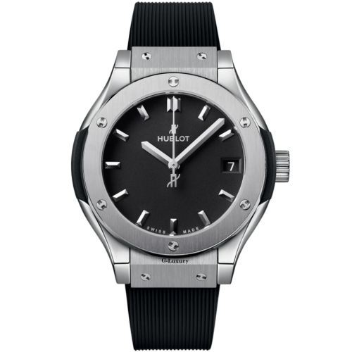 Hublot Classic Fusion Titanium 33mm Black Dial 581.NX.1171.RX