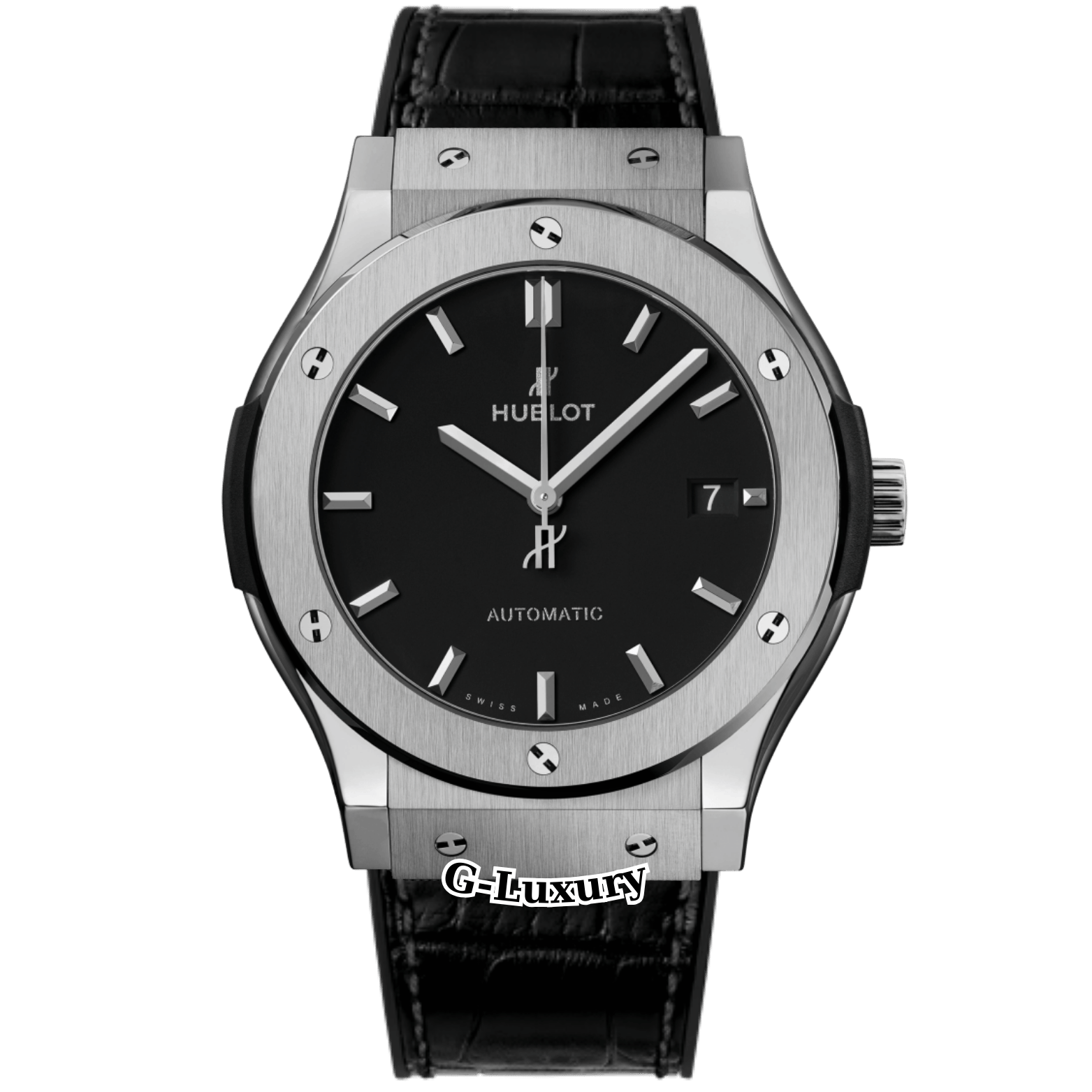 Hublot Classic Fusion Titanium 45mm 511.NX.1171.LR  Black Dial