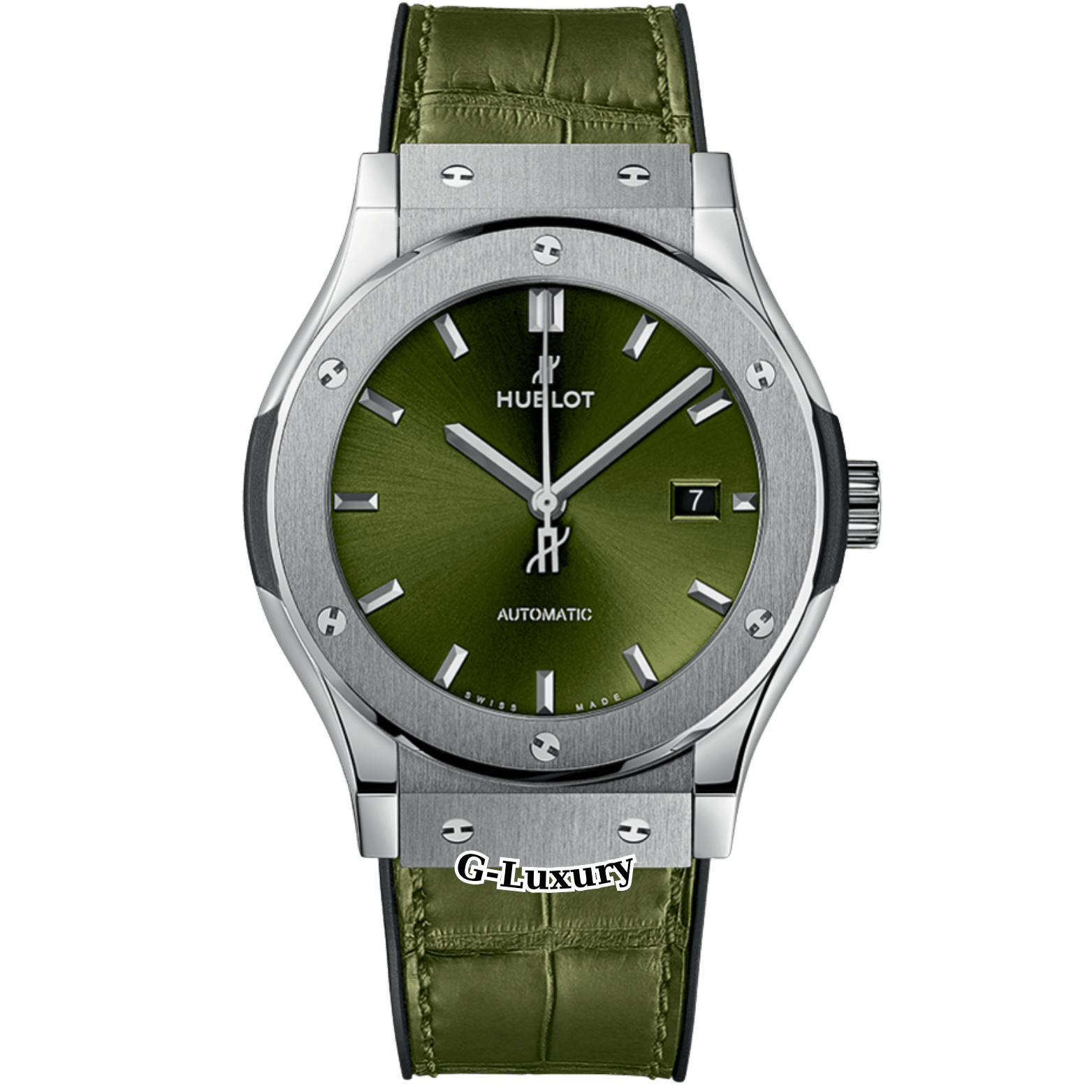 Hublot Classic Fusion Green Dial 42mm Ref. 542.NX.8970.LR