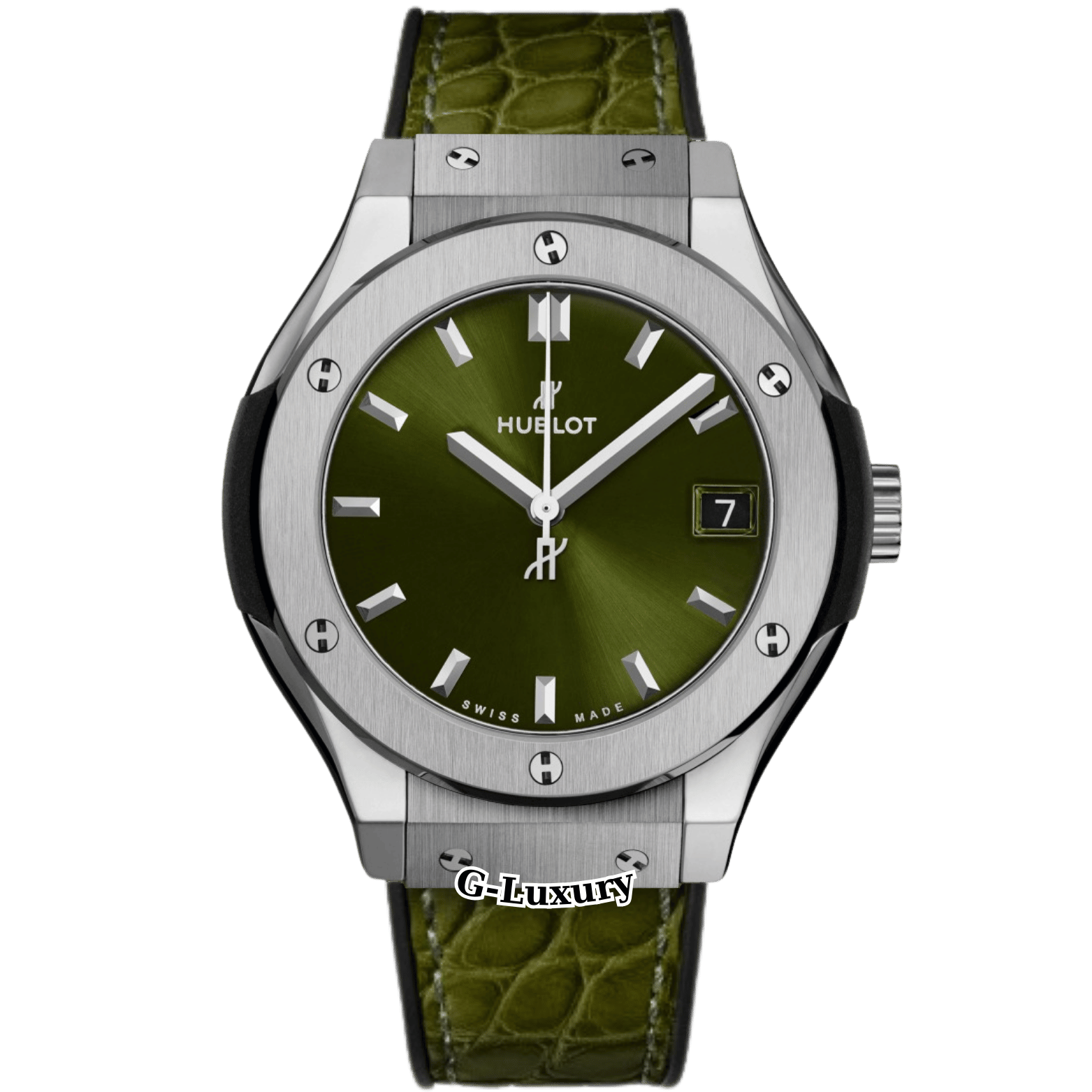 Hublot Classic Fusion 33mm – Green Dial – Ref. 581.NX.8970.LR