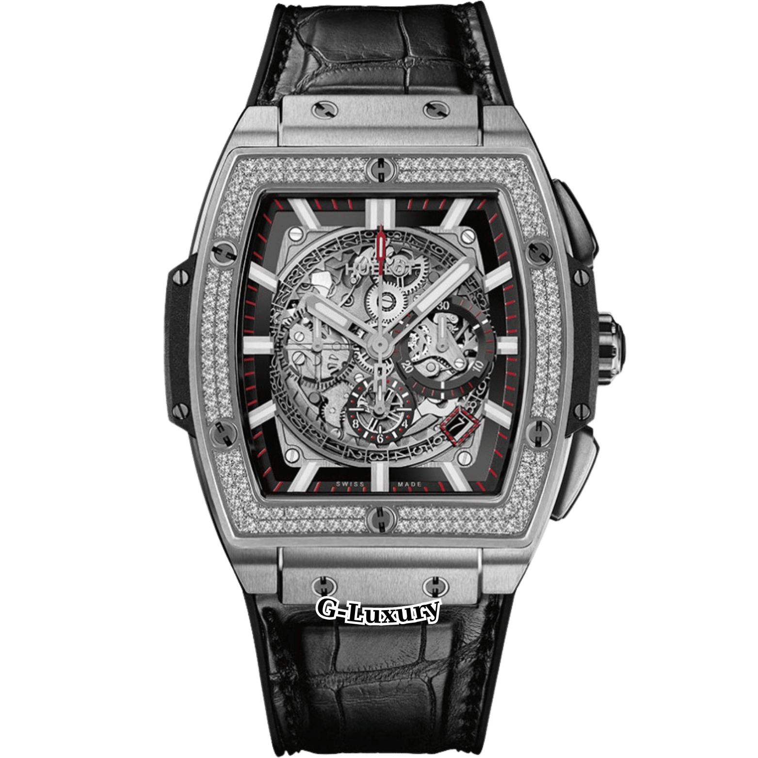 Hublot Spirit Of Big Bang Skeleton Dial Diamond Bezel 42mm – Ref. 641.NX.0173.LR.1104
