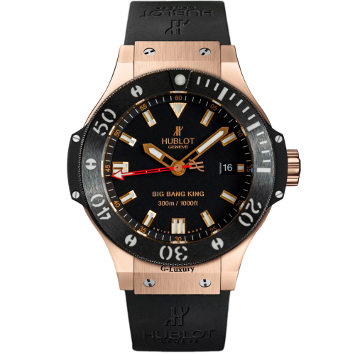 Hublot Big Bang 312.PM.1128.RX Black Dial 18KT Rose Gold Ceramic 44mm