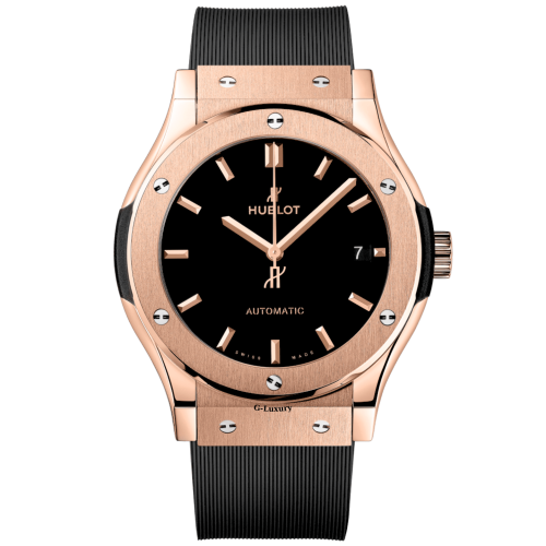 Hublot Classic Fusion King Gold Black Dial 42mm ref. 542.OX.1181.LR