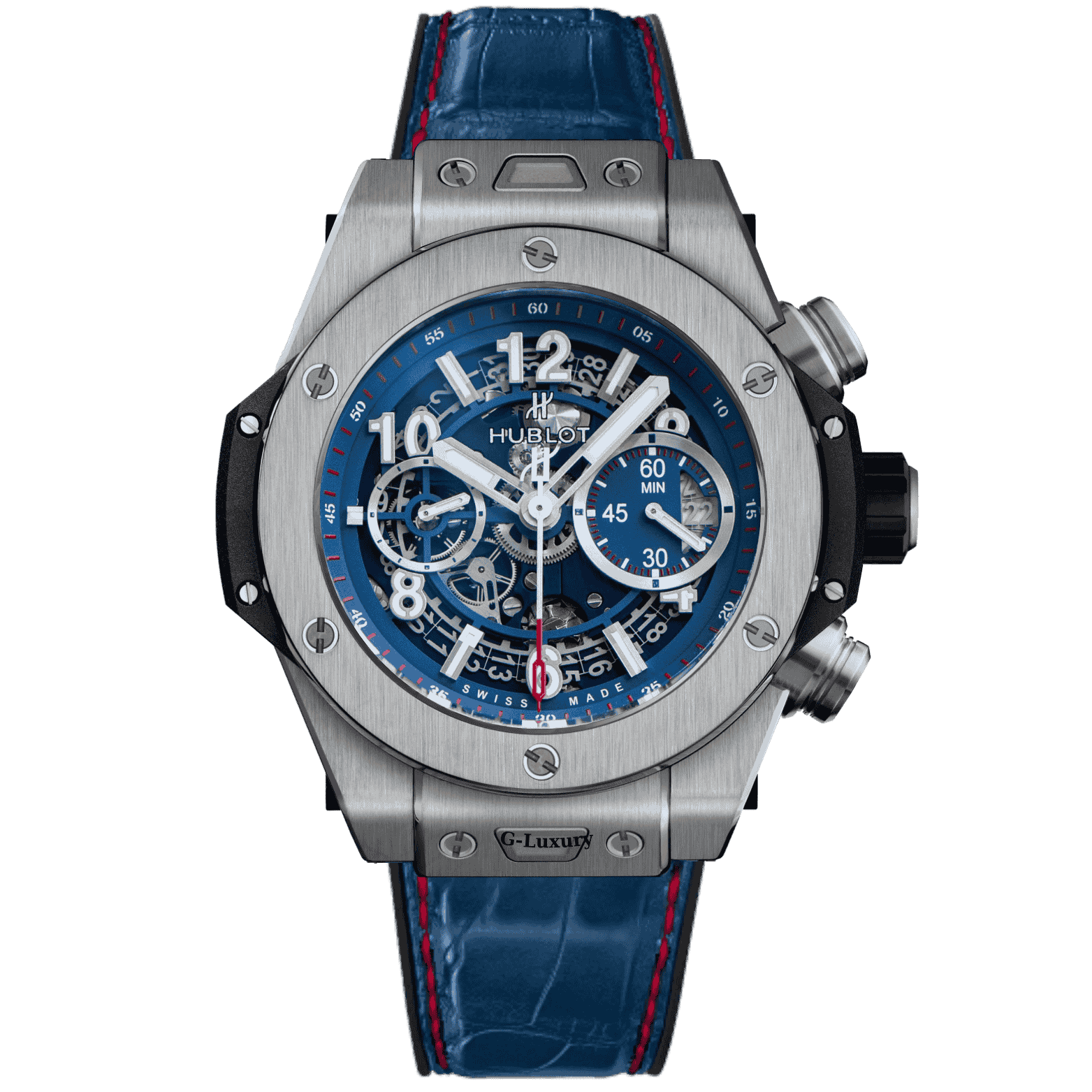 Hublot Big Bang Unico Titanium Blue 45mm 411.NX.5179.RX