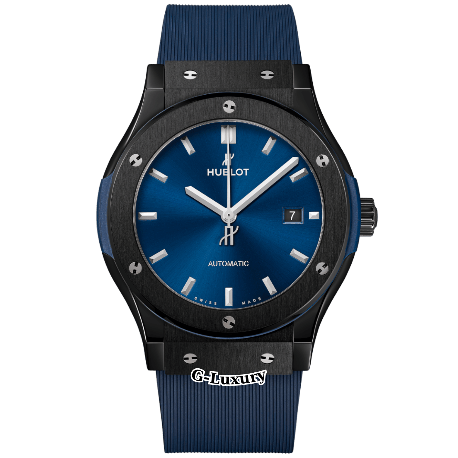 Hublot Classic Fusion Ceramic Blue 42mm Ref. 542.CM.7170.RX