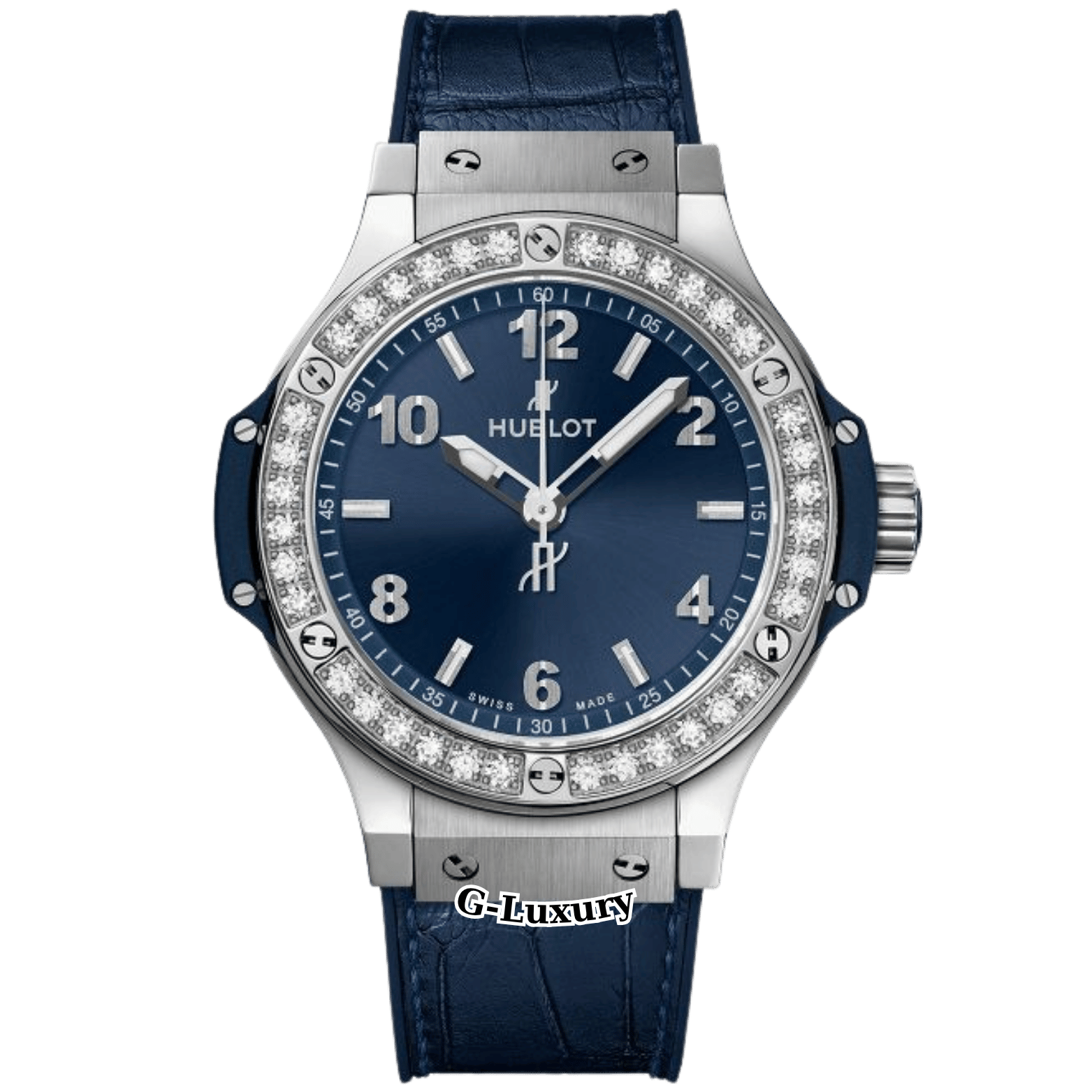 Hublot Big Bang Blue Dial Diamonds 38mm – Ref. 361.SX.7170.LR.1204