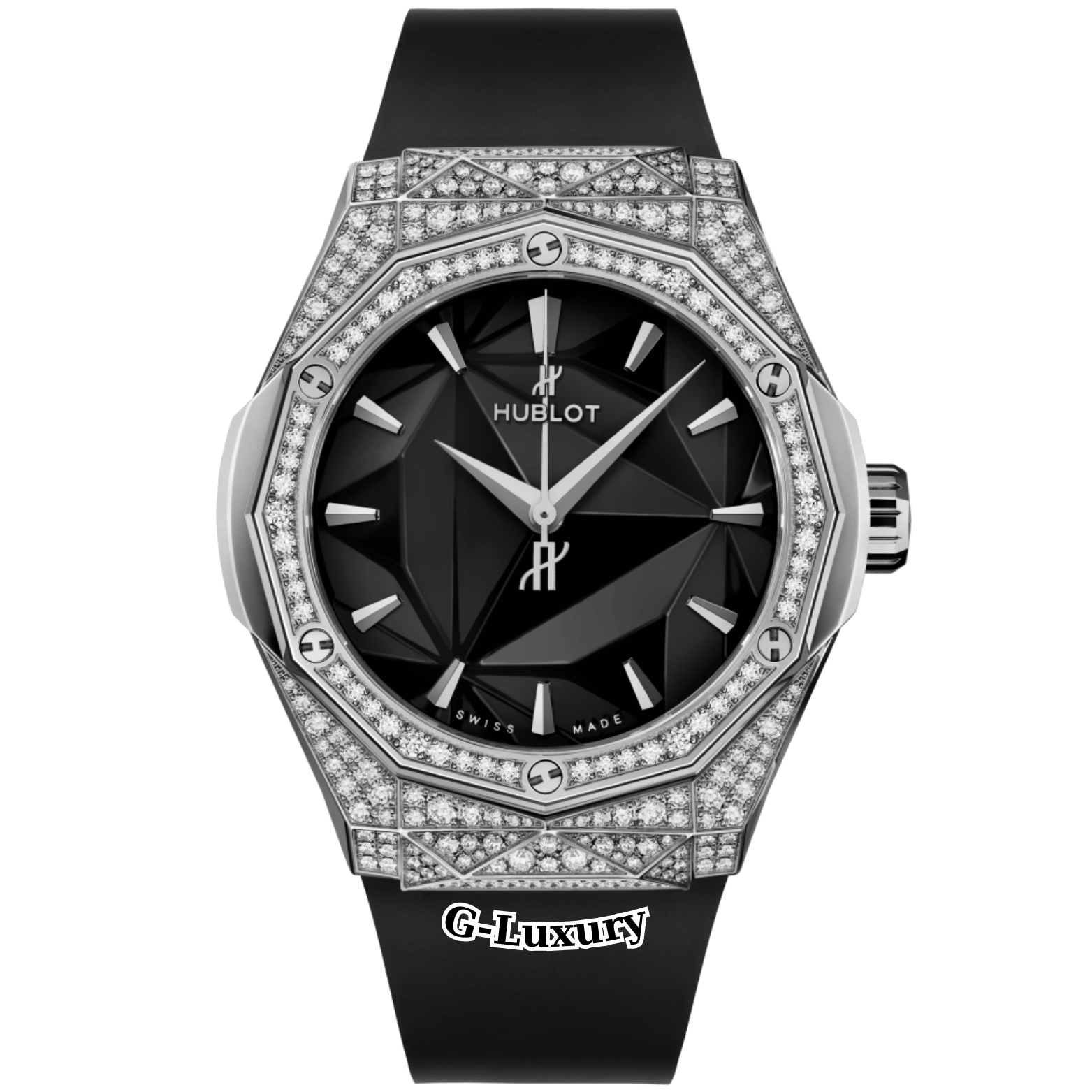 Hublot Classic Fusion Orlinski Titanium Pavé 40mm – Ref. 550.NS.1800.RX.1604.ORL19
