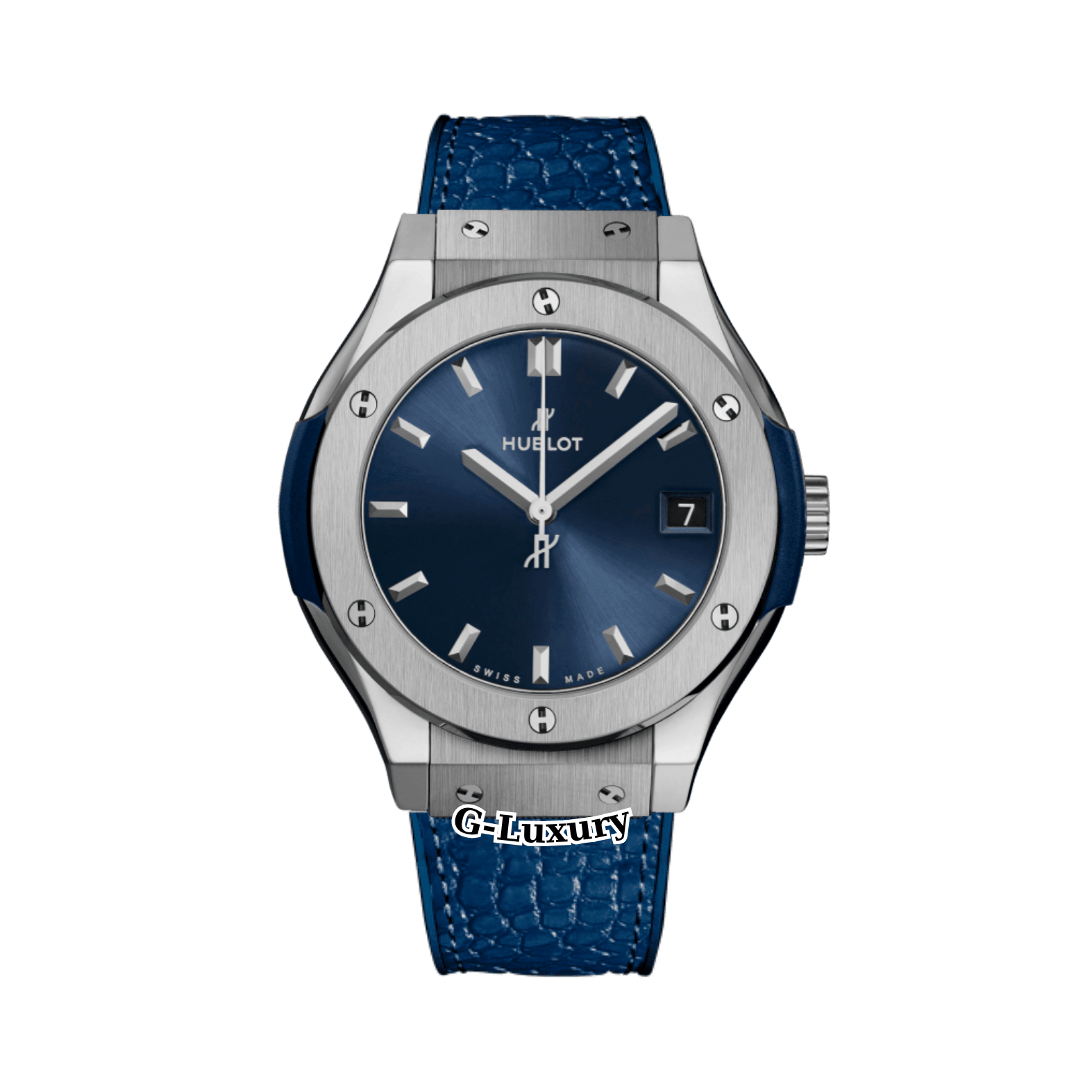 Hublot Classic Fusion Titanium Blue 33mm – Ref. 581.NX.7170.LR