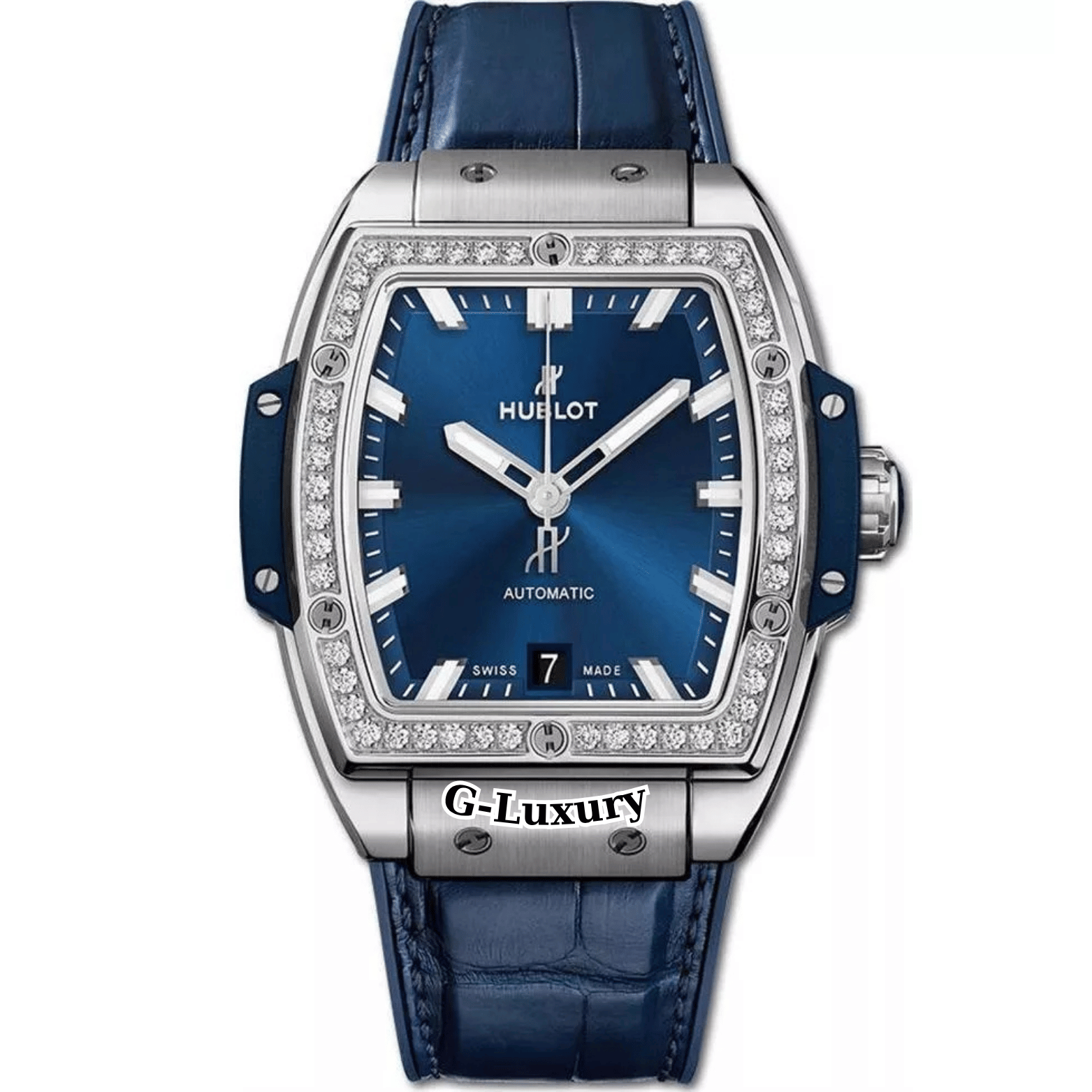 Hublot Spirit of Big Bang 39mm Titanium Blue Diamond Bezel – Ref. 665.NX.7170.LR.1204