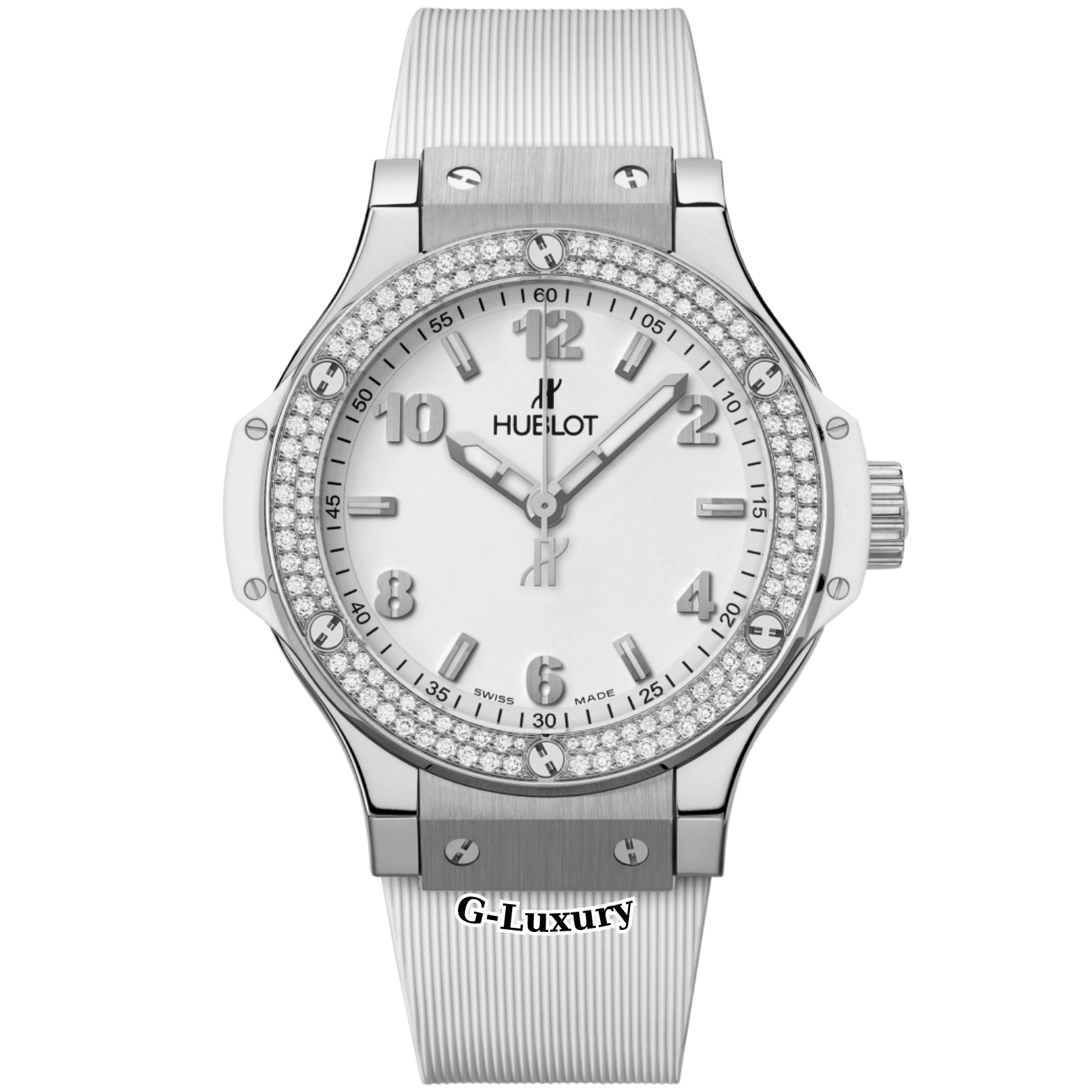 Hublot Big Bang Steel White Diamonds 38mm 361.SE.2010.RW.1104
