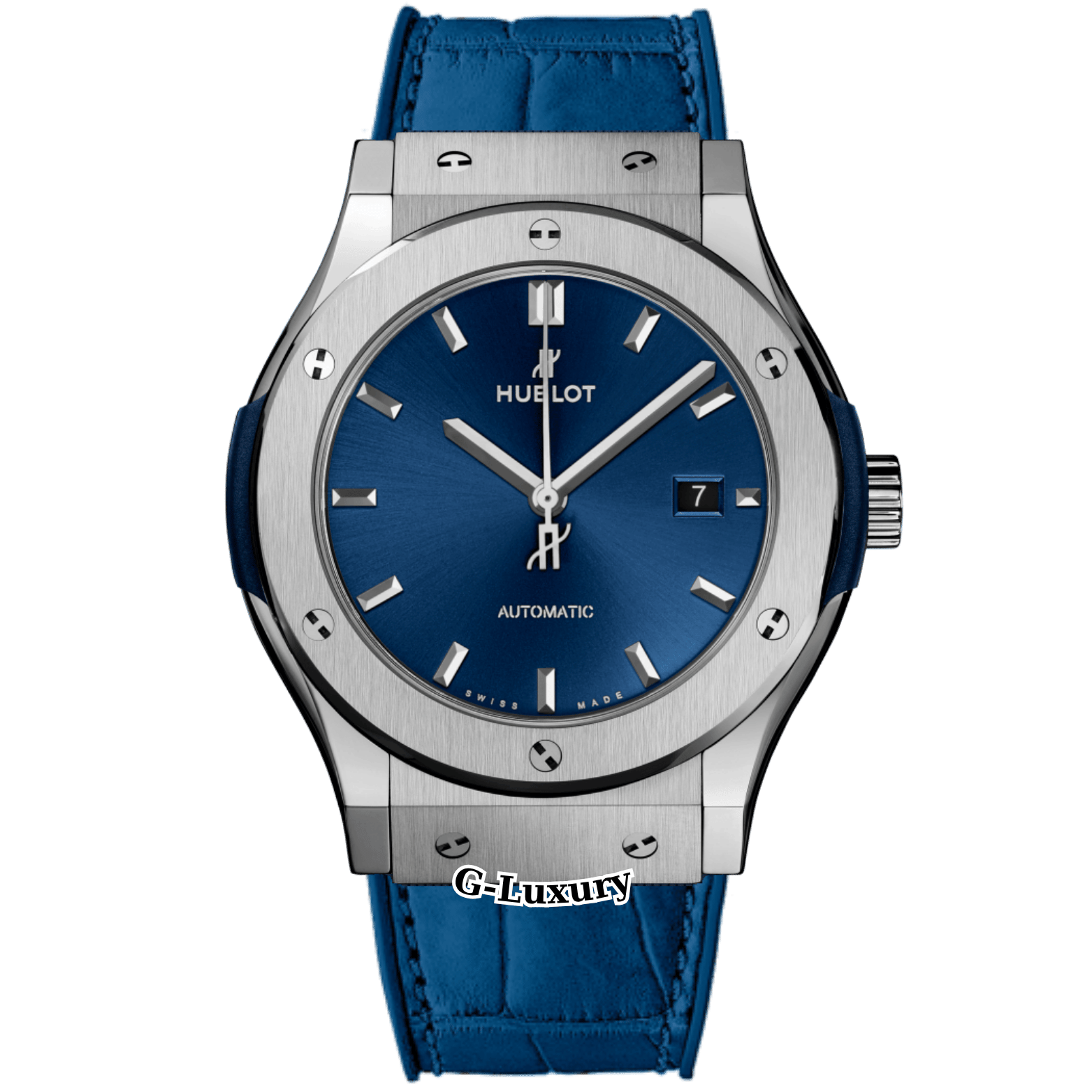 Hublot Classic Fusion Titanium Blue 42mm – Ref. 542.NX.7170.LR