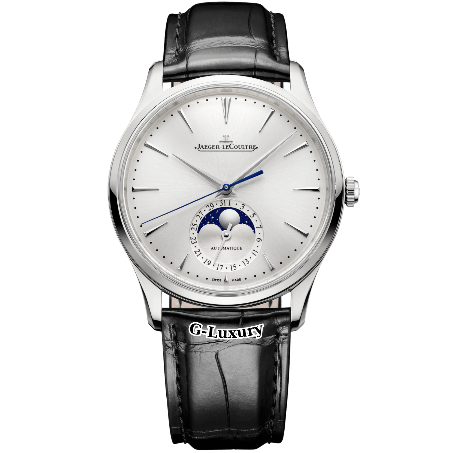 Jaeger-LeCoultre Master Ultra Thin Moon Stainless Steel 39mm – Ref. Q1368420