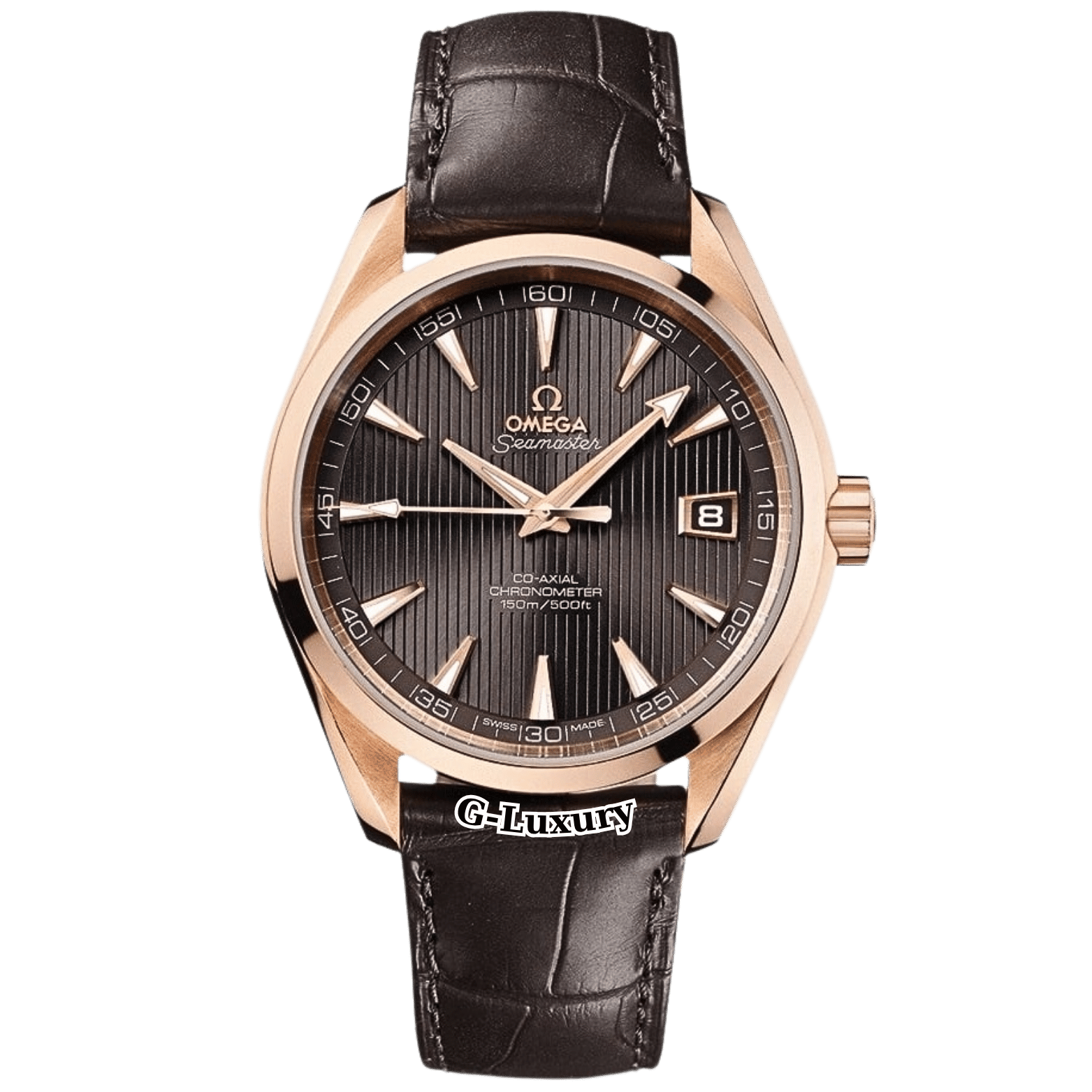 Omega Seamaster Aqua Terra 150M Co-Axial GMT 43mm 18K Red Gold – 231.53.42.21.06.001