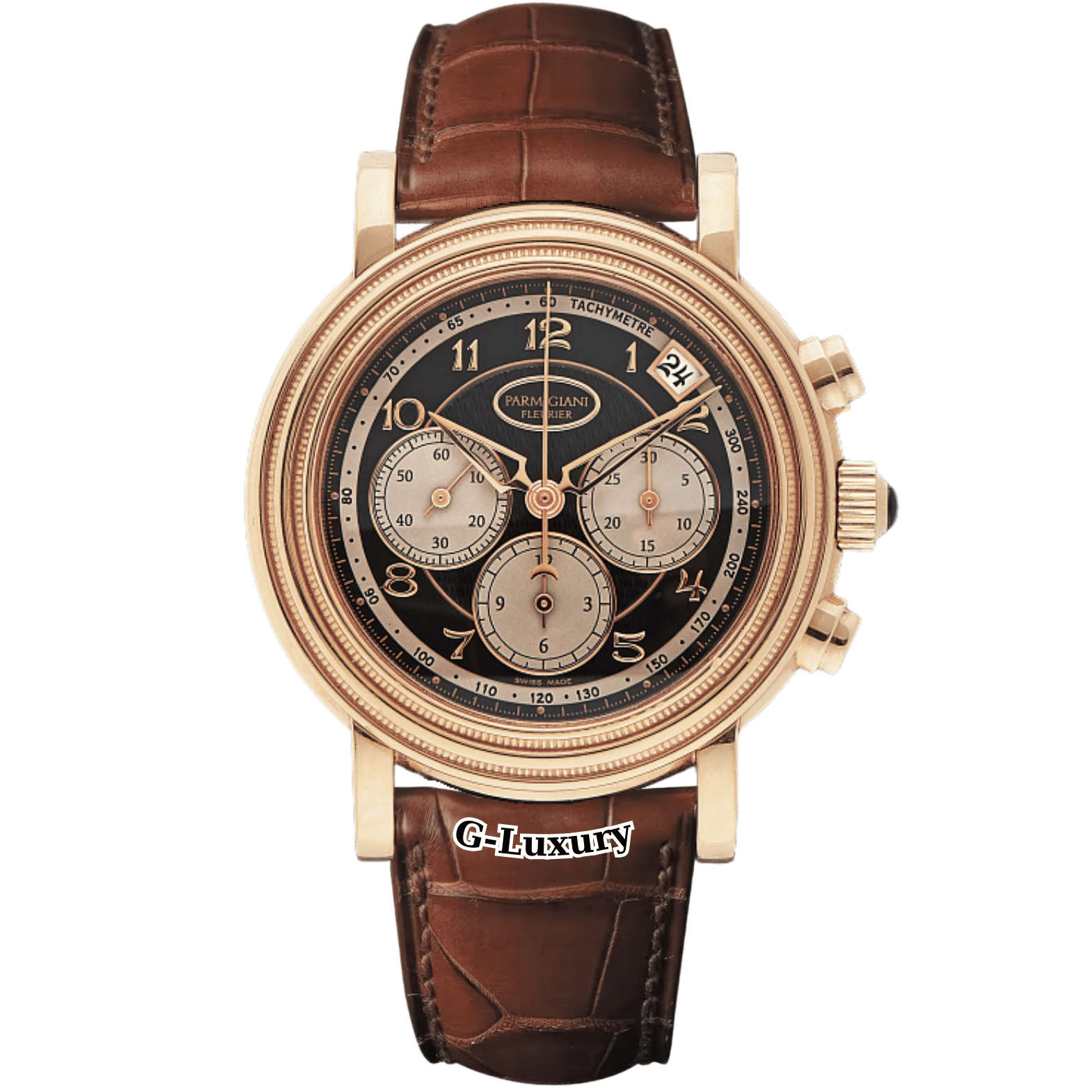 Parmigiani Fleurier Toric Chronograph 18k Rose Gold PF006782