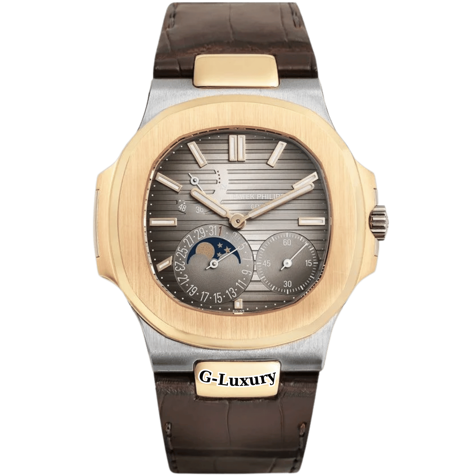 Patek Philippe Nautilus Moonphase Power Reserve 40mm Ref. 5712GR-001