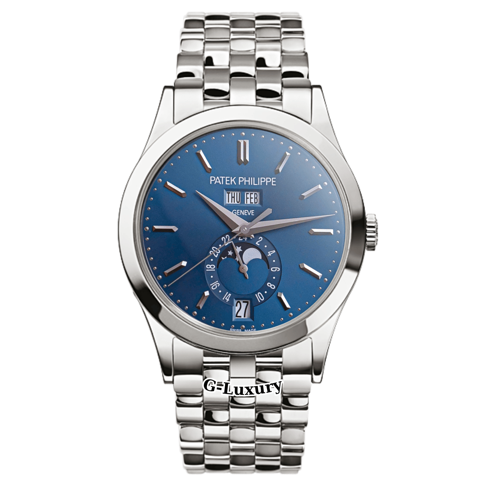 Patek Philippe Complications Annual Calendar 5396/1G-001 – 18K White Gold Bracelet