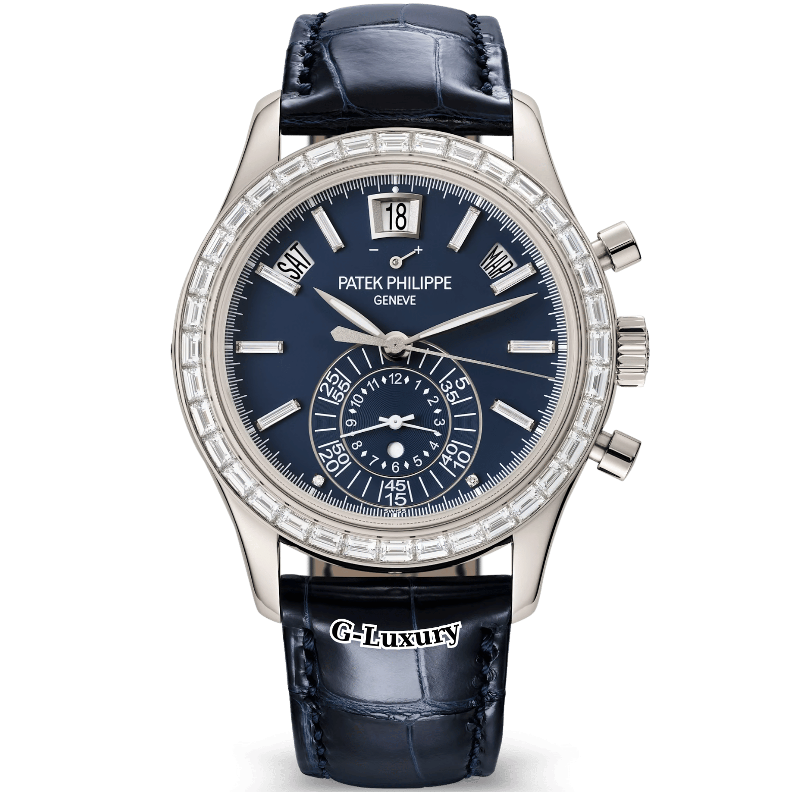 Patek Philippe Complications Chronograph Annual Calendar 5961P-001 – Platinum