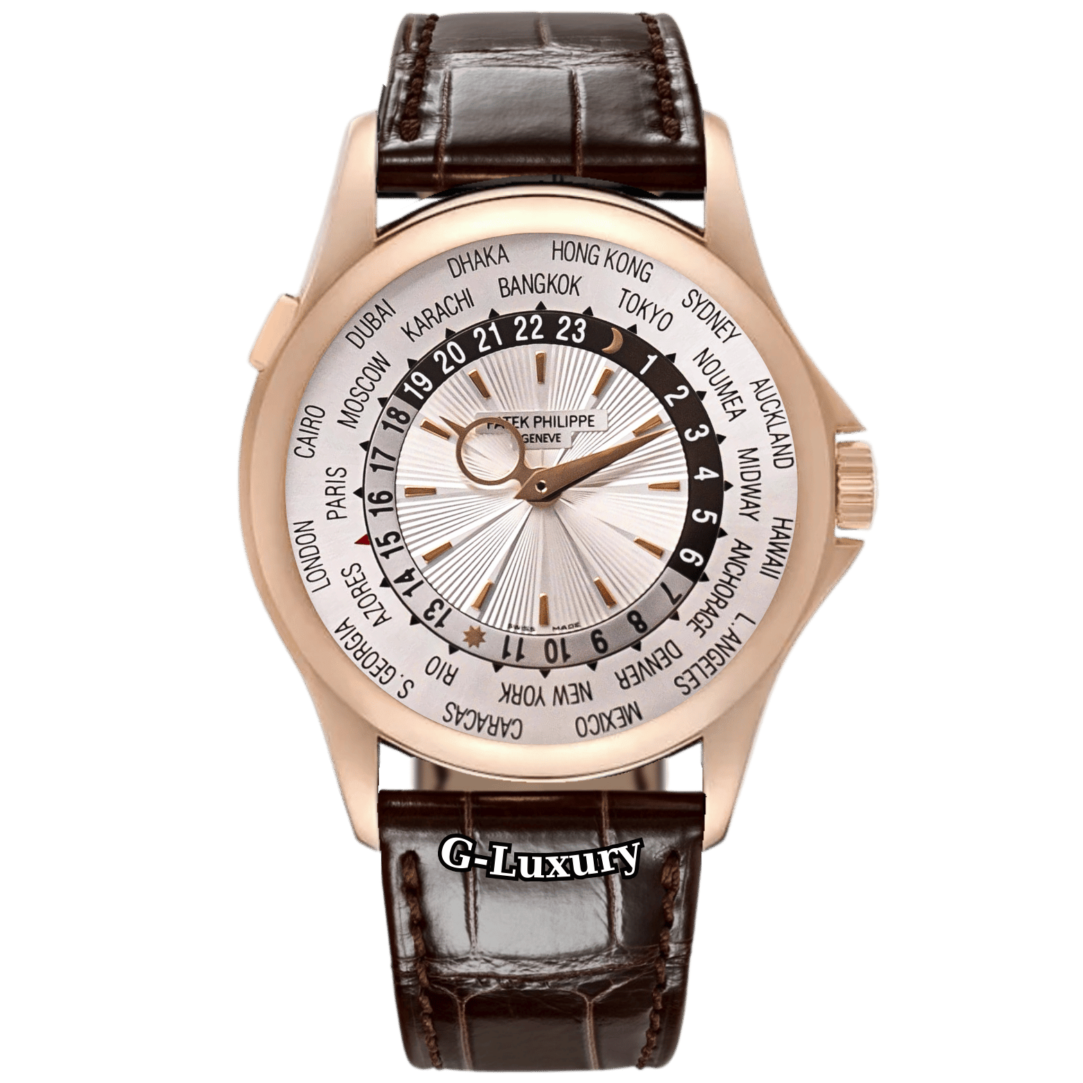 Patek Philippe Complications World Time 5130R-001 Rose Gold