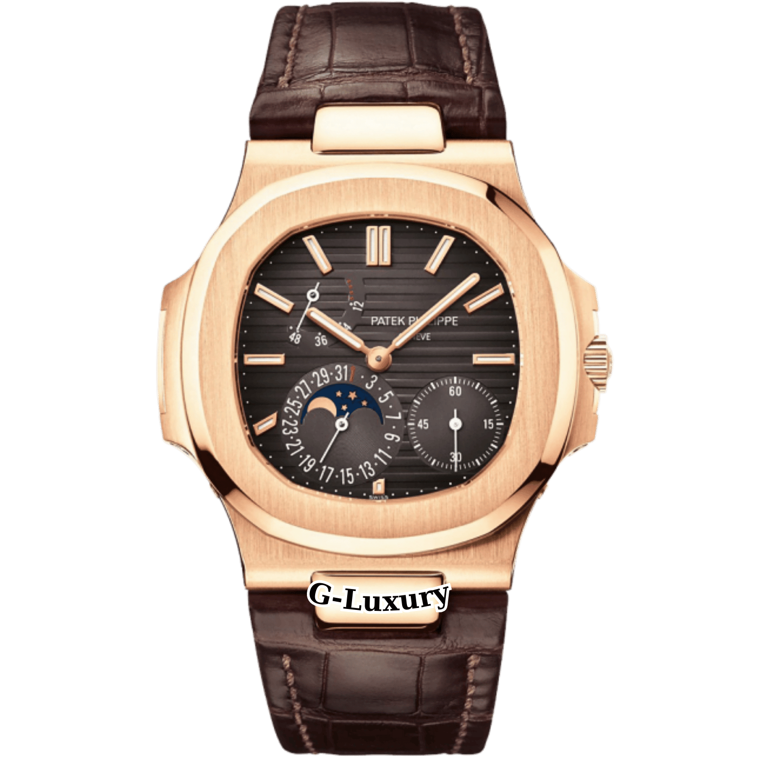 Patek Philippe Nautilus Moonphase Power Reserve 5712R-001 – 40mm Rose Gold