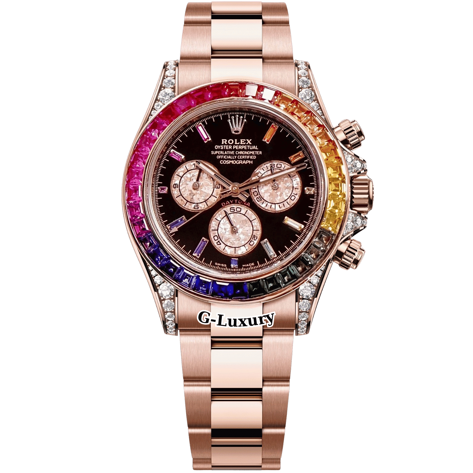 Rolex Oyster Perpetual Cosmograph Daytona 40mm 116505 Up To Rainbow 116595