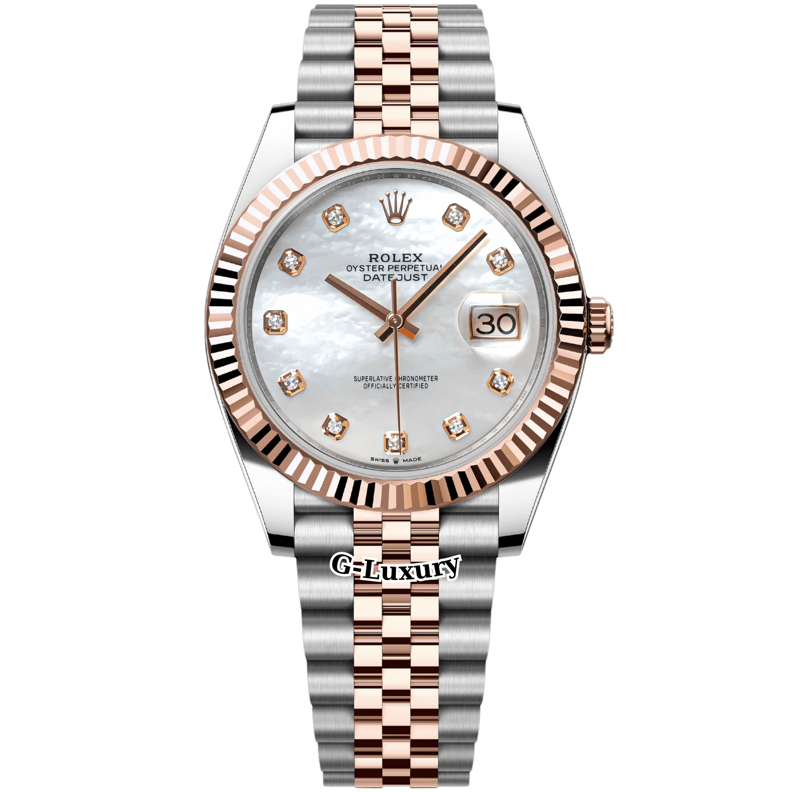 Rolex Oyster Perpetual Datejust 41 Ref. 126331– MOP Diamond Dial