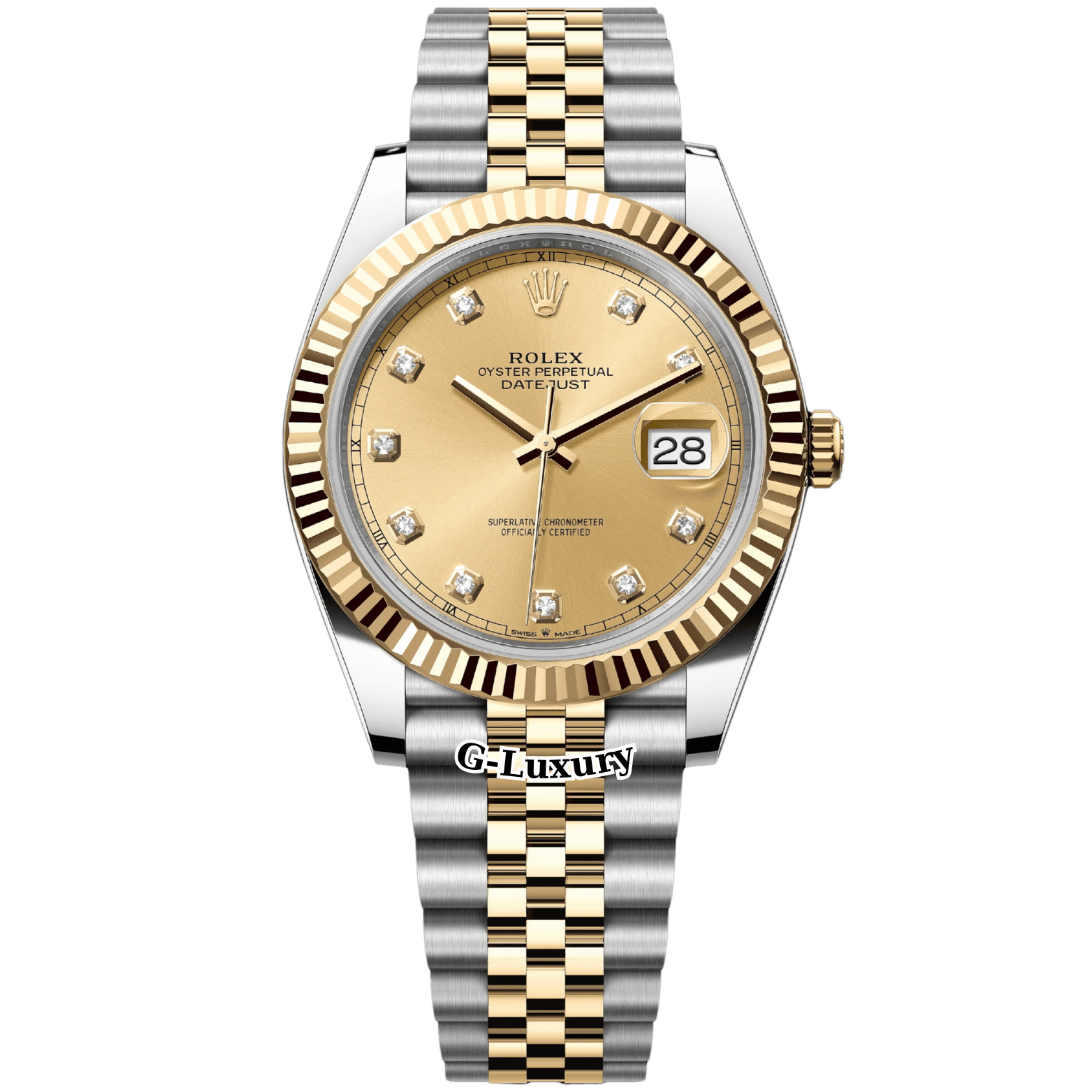 Rolex Oyster Perpetual Datejust 41 Ref. 126333 Champagne Dial