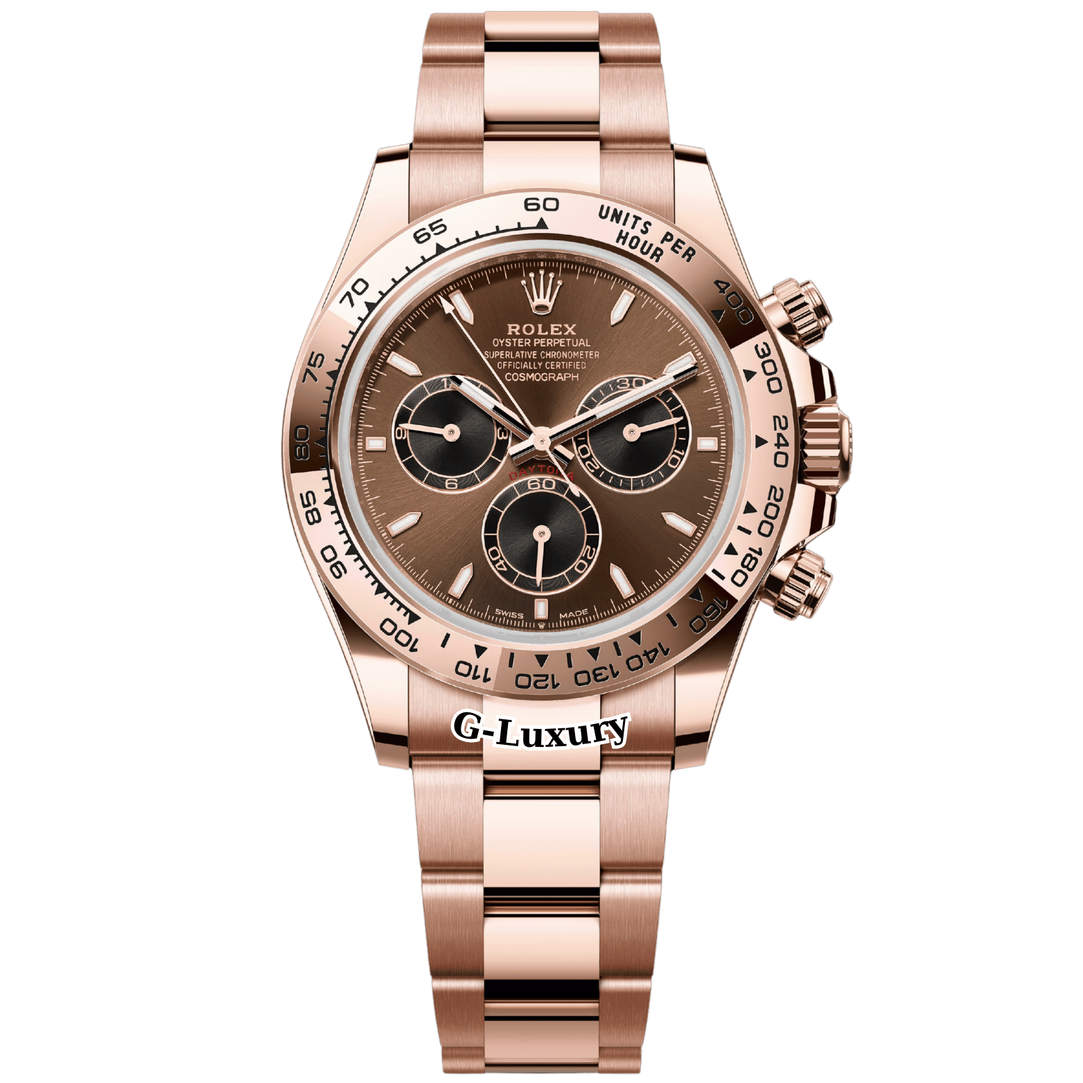 Rolex Oyster Perpetual Cosmograph Daytona Everose Chocolate Ref. 126505