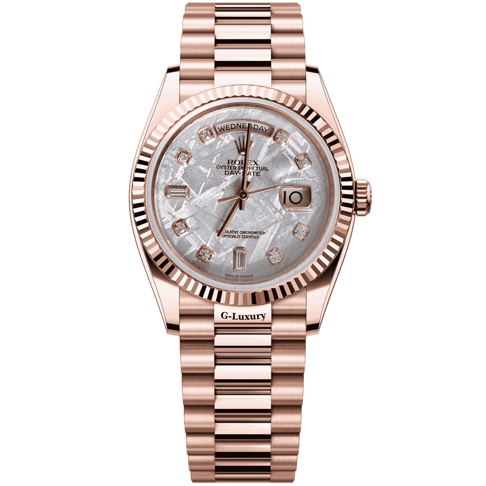 Rolex Oyster Perpetual Day-Date 36mm 118235 Mặt thiên thạch