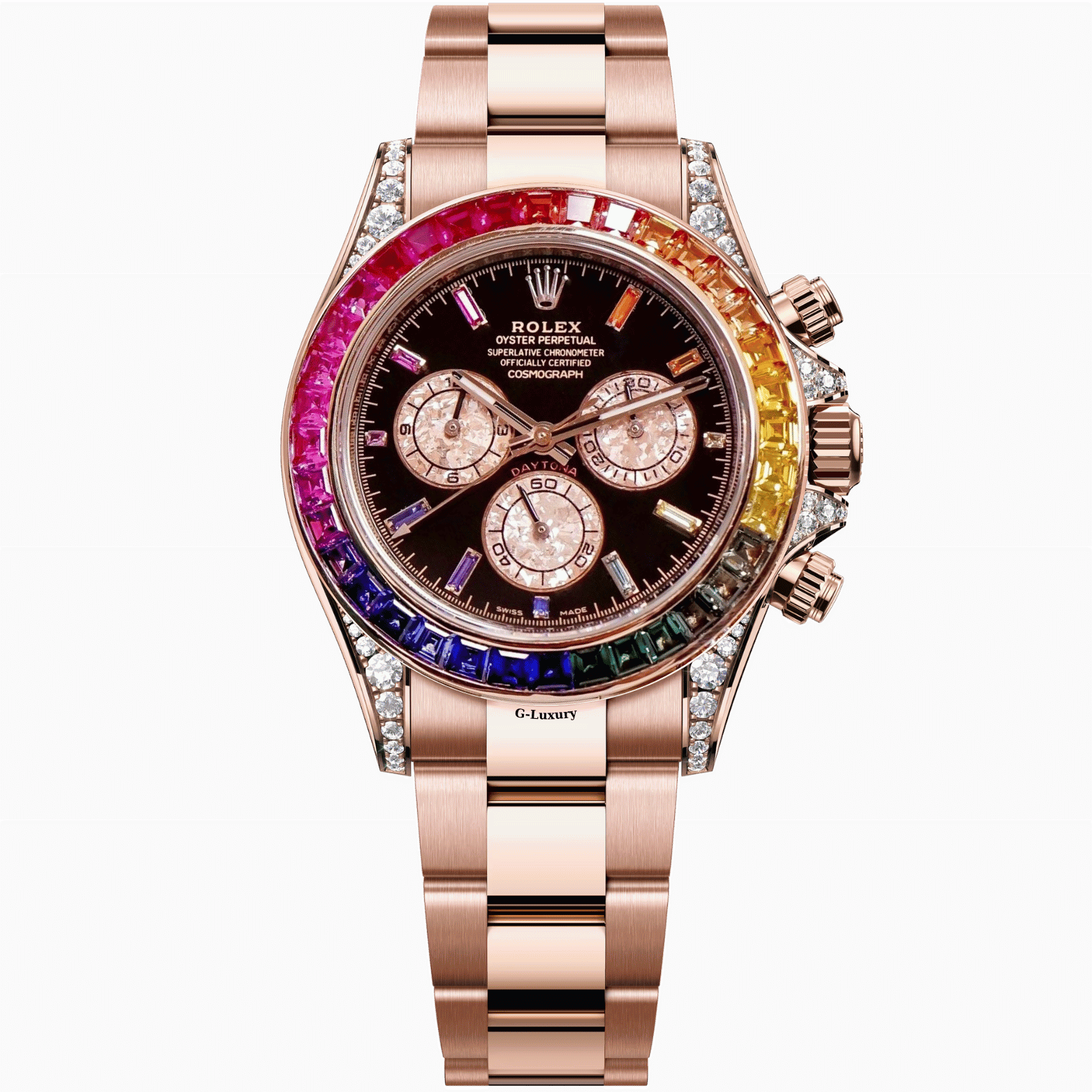 Rolex Oyster Perpetual Cosmograph Daytona 40mm 116505 Up To Rainbow 116595RBOW