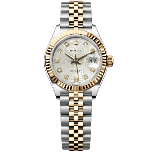 Rolex Lady-Datejust 26mm 179173 Mặt Số Vi Tính trắng