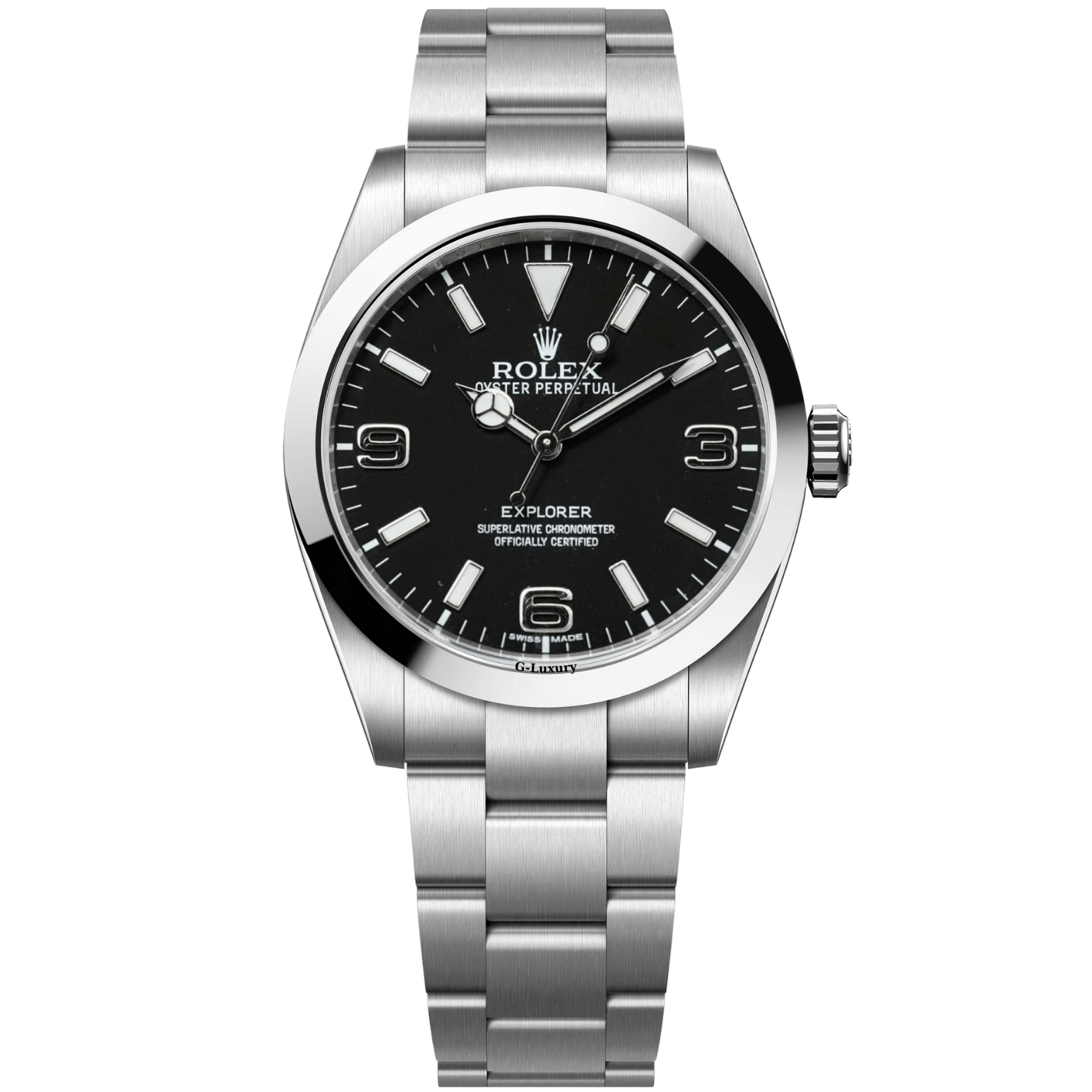 Rolex Oyster Perpetual Explorer 214270 Black Dial 40mm