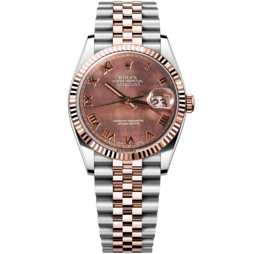 Rolex Oyster Perpetual Datejust 36mm 116231 MOP dial - mặt xà cừ tím