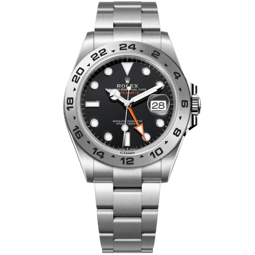 Rolex Explorer II Black Dial Stainless Steel Men's Watch 216570-0002 42mm