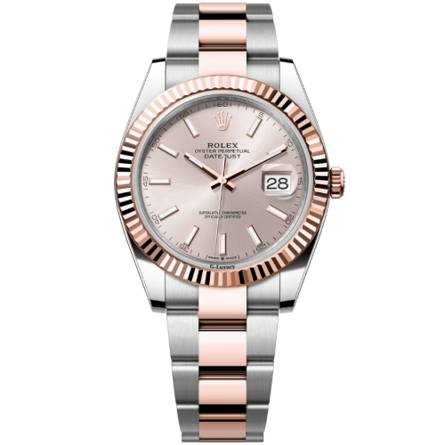 Rolex Oyster Perpetual Datejust 41mm 126331 thép Oystersteel và vàng Everose