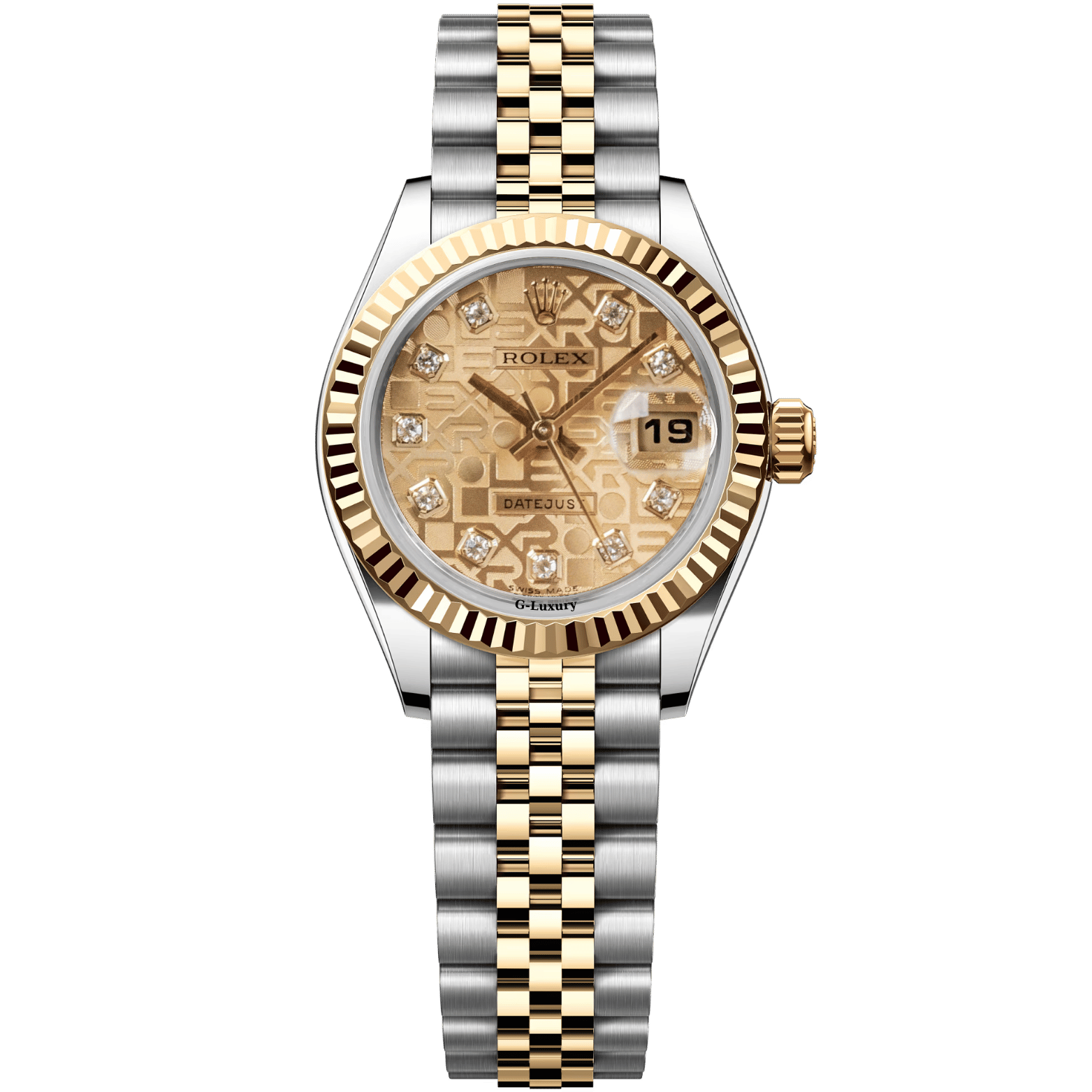 Rolex Lady-Datejust 26mm 179173 Mặt Số Vi Tính Vàng