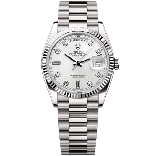 Rolex Oyster Perpetual Day-Date 36mm 118239 White Gold