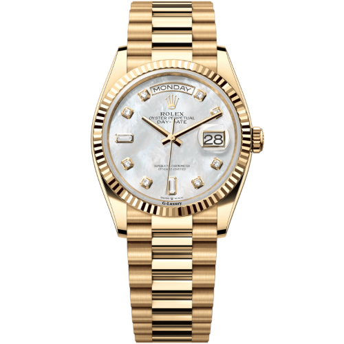 Rolex Oyster Perpetual Day-Date 36mm 118238 MOP Dial