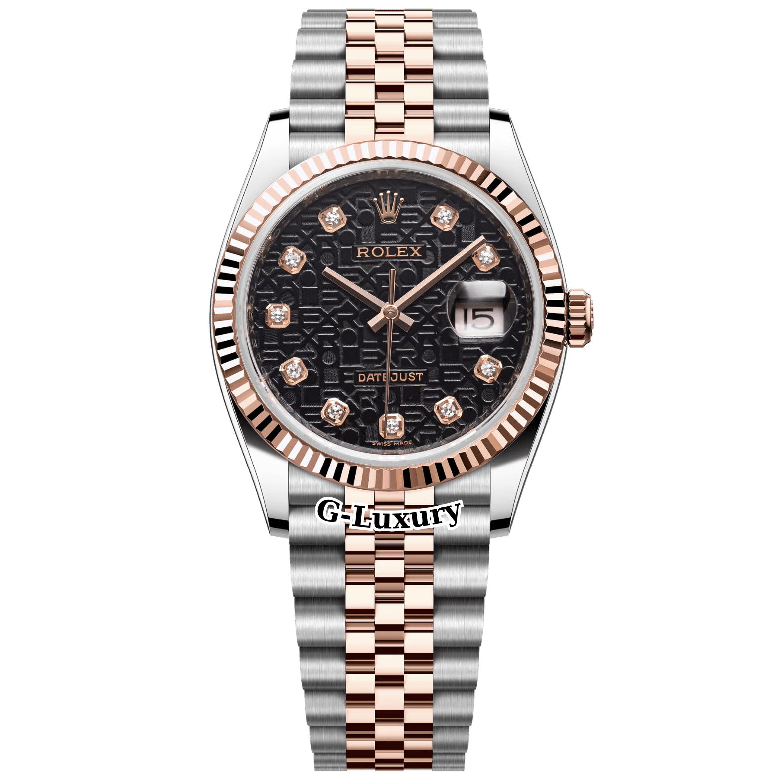 Rolex Oyster Perpetual Datejust 36mm ref 116231 Vi tính đen
