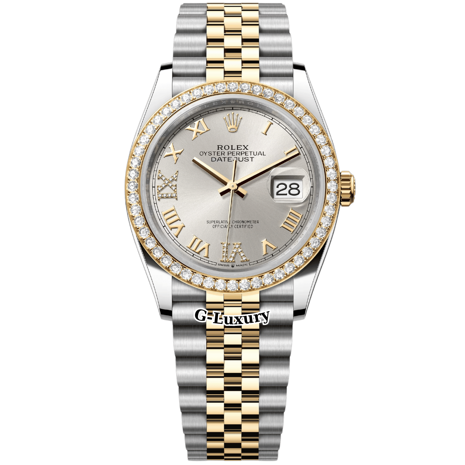 Rolex Oyster Perpetual Datejust 36 Ref. 126233 – Mặt số màu bạc