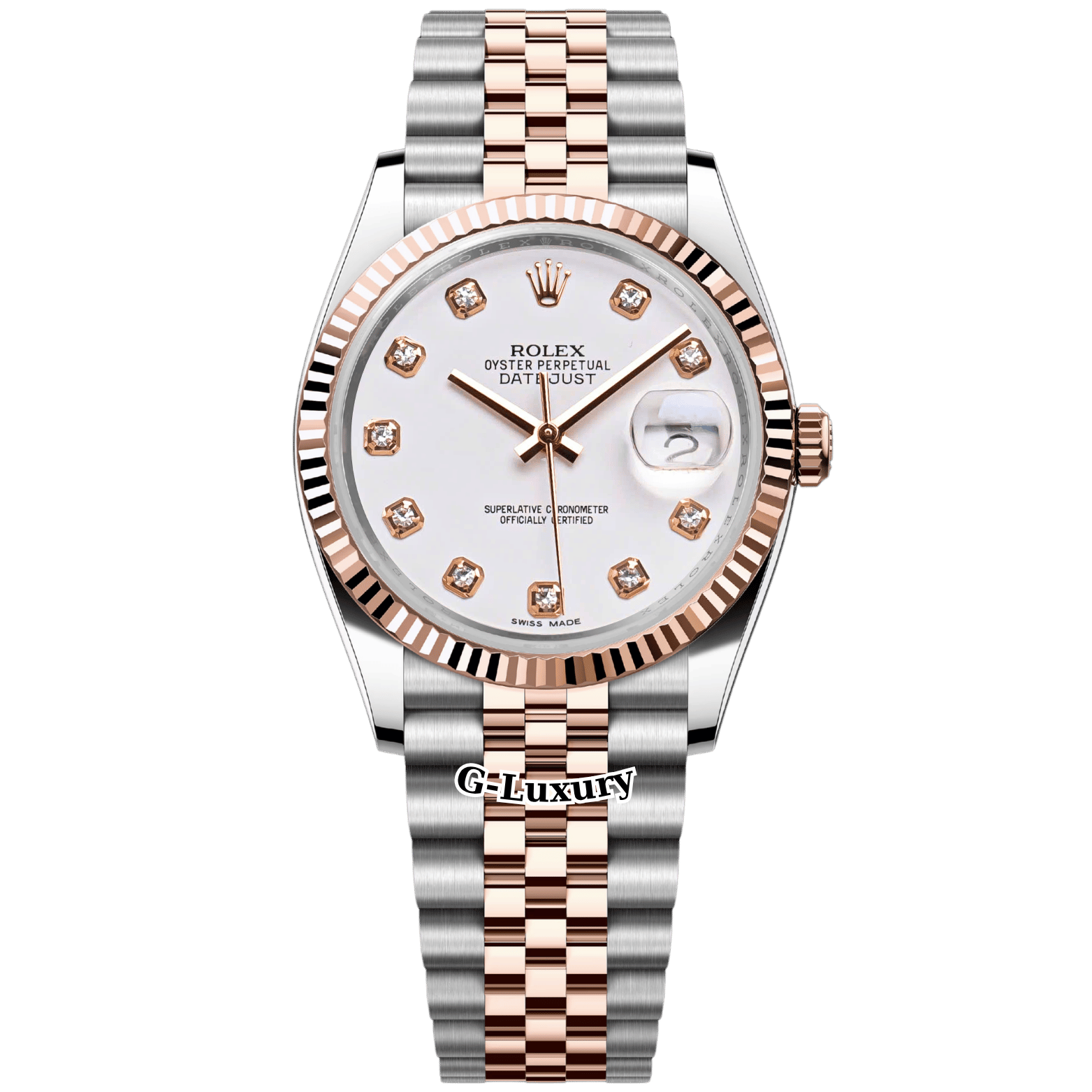Rolex Datejust 36mm Ref. 116233 – White Dial Diamond