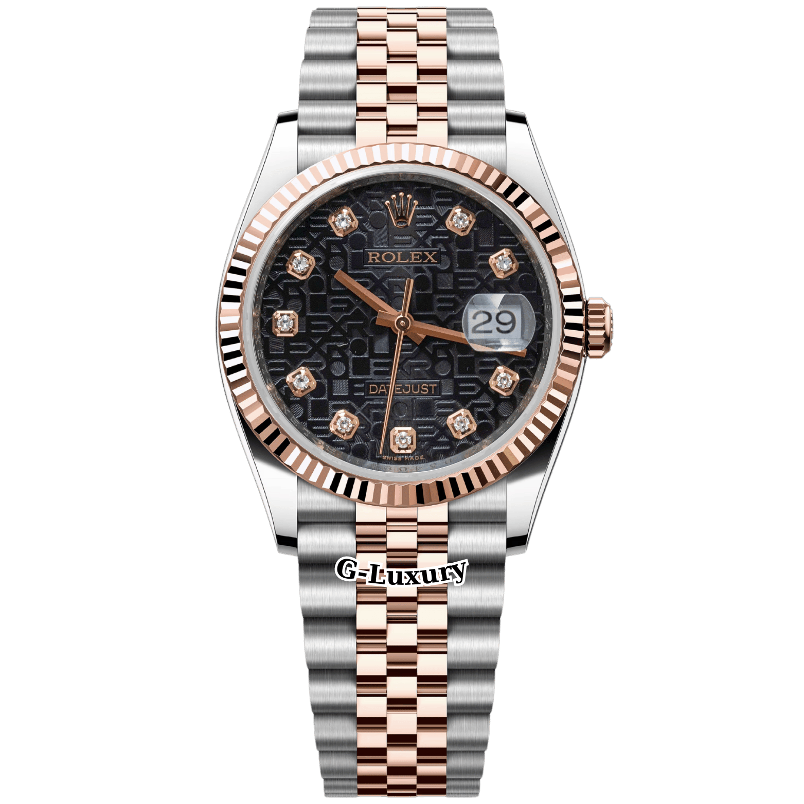 Rolex Oyster Perpetual Datejust 36mm 116231 – Mặt số vi tính đen