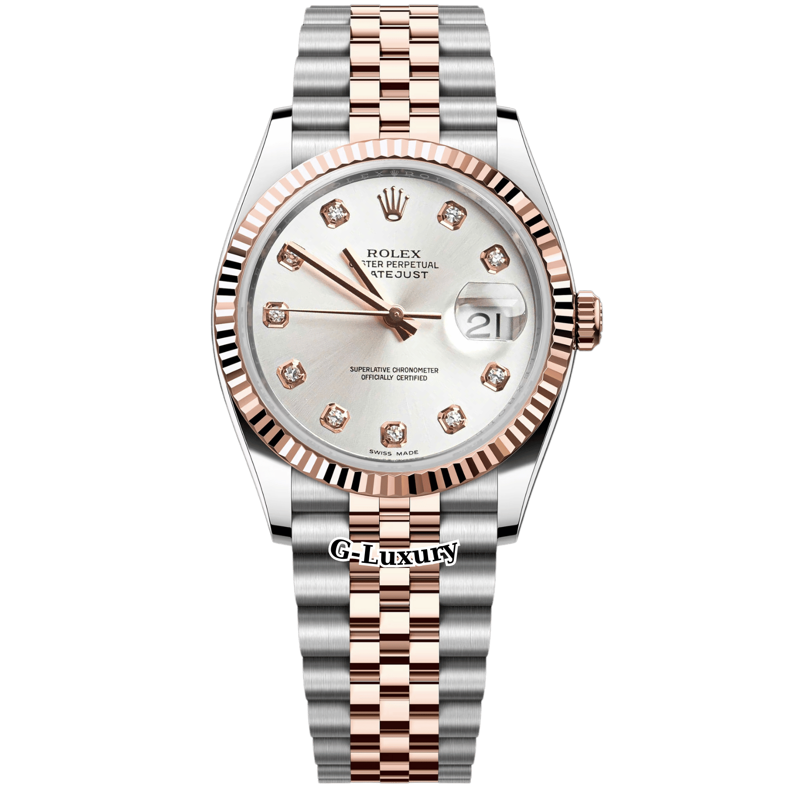 Rolex Oyster Perpetual Datejust 36mm Ref. 116231 - Silver Sunburst Dial