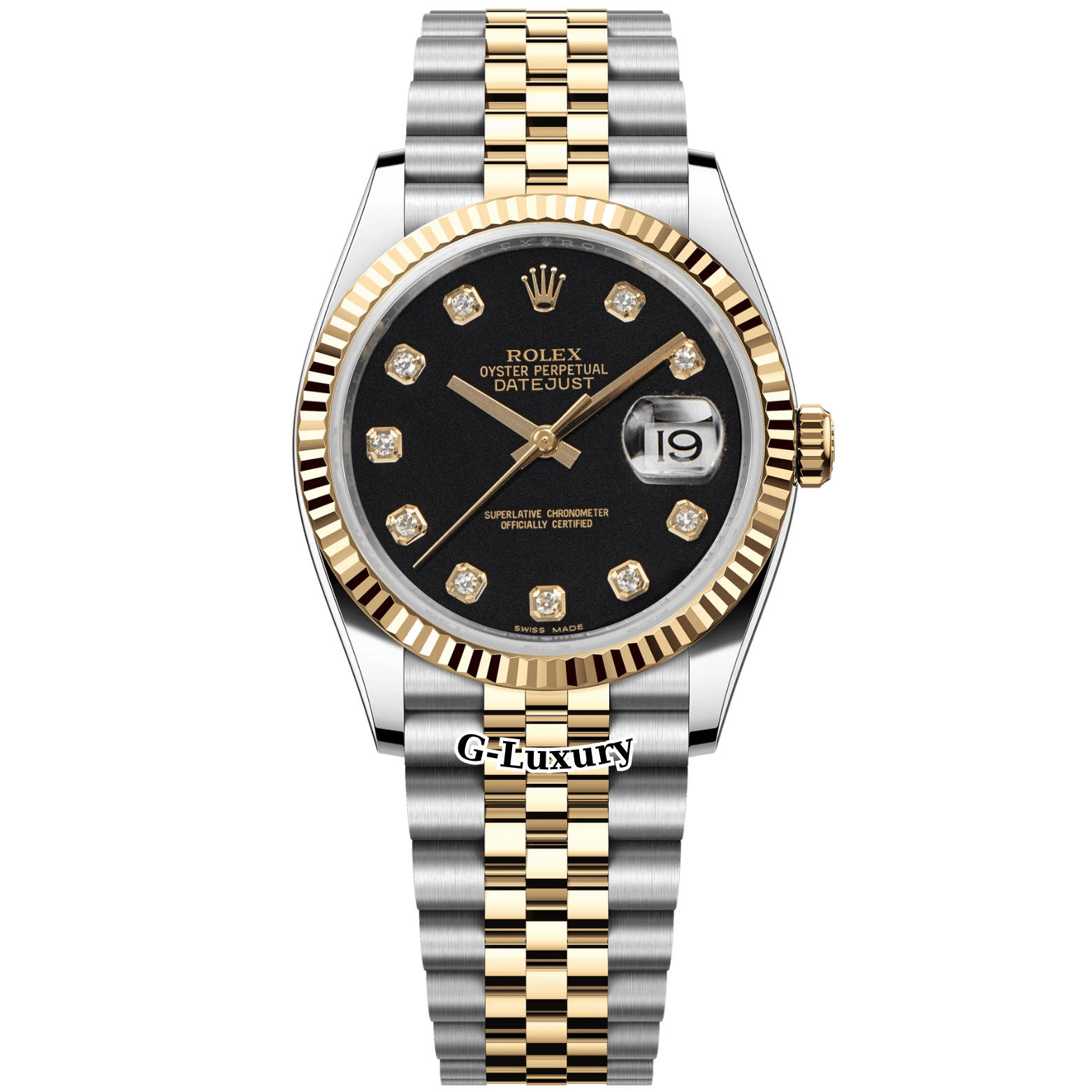 Rolex Oyster Perpetual Datejust 36mm 116233 Black Dial